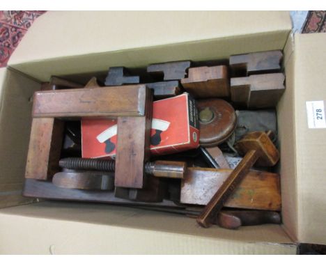 Collection of moulding planes and other woodworking tools, all restored to working condition 