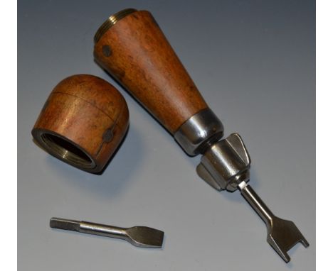 **This lot is part of Coach Tour 'Antique Hunt'  - there is no buyers premium**Tools - an early 20th century multi-tool, scre