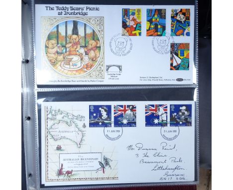 2 albums of First Day Covers 