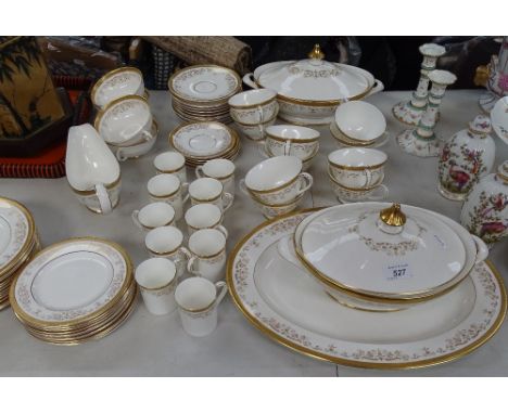 Royal Doulton Belmont pattern dinner service, matching coffee cans and saucers 