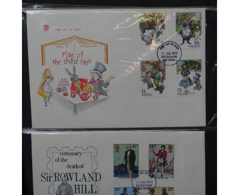 4 albums of First Day Covers 
