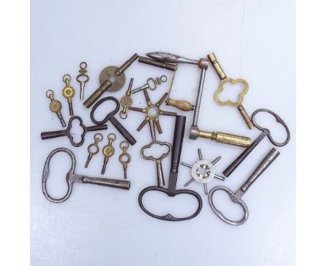 Clock and watch keys 