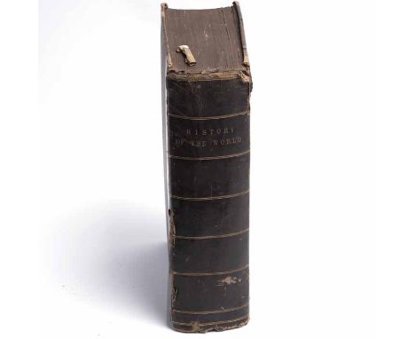 RALEGH (SIR WALTER) - THE HISTORIE OF THE WORLD 
illustrated with engraved portrait frontis. and a series of maps, in five bo