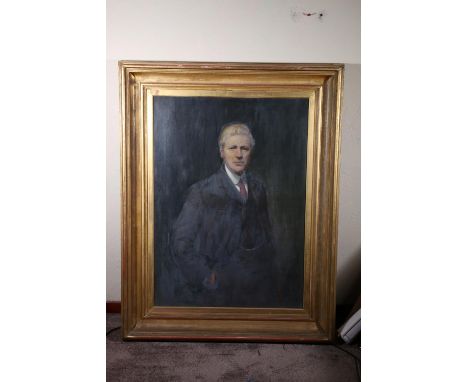 19TH CENTURY SCHOOL, KATHRYN E FIGGIS? Portrait of a gentleman, possibly Frederick W KELL-Smith Oil on canvas, unsigned, 108c