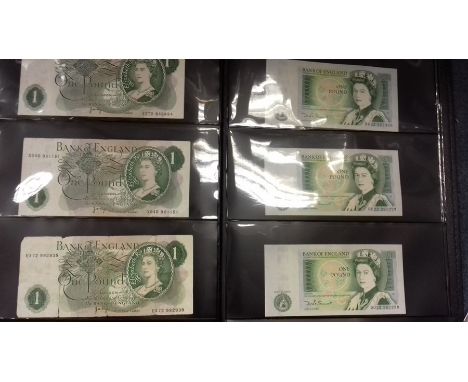 3 sixty leaf albums of World Banknotes includes UK &amp; Commonwealth also 1970 Proof Set. &nbsp;&nbsp;