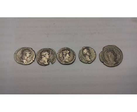 Roman Denarius &amp; Bilion x 5&nbsp;