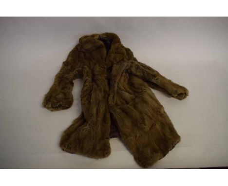 Vintage half-length fur jacket