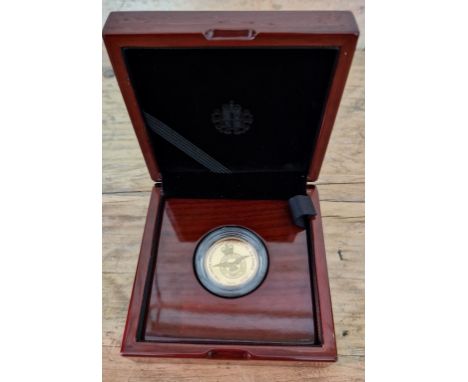 The Royal Mint, A Symbol of the Skies RAF Centenary Badge 2018 UK £2 Gold Proof Coin, 22ct gold, 15.97gms, boxed with certifi