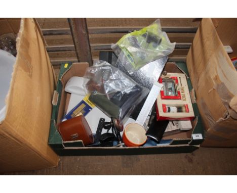 A box of various tools and sundry items 