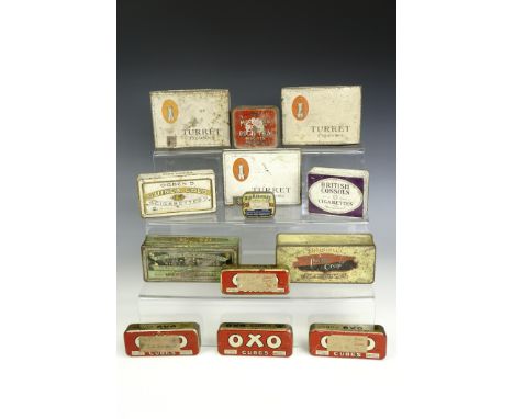 Sundry vintage tinplate boxes