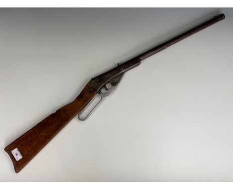 A vintage Daisy air rifle