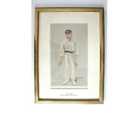 Spy, Sir Leslie Matthew Ward (1851 - 1922) Caricature portrait of the cricketer Robert Abel, "The Guv'nor", Surrey and Englan