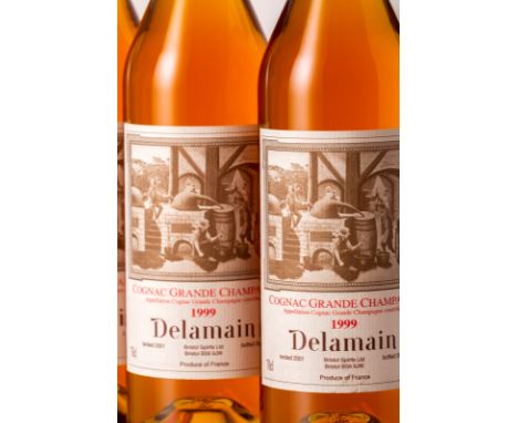 Delamain Grande Champagne Cognac 1999 Bottled July 2019 by Bristol Spirits Ltd1 dozen bottlesThis lot is subject to the follo
