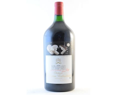 Château Mouton Rothschild 1986 Pauillac 1er Grand Cru Classé(top shoulder with signs of old seepage; lightly bin-soiled &amp;