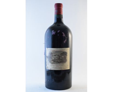 Château Lafite Rothschild 1990 Pauillac 1er Grand Cru Classé(bin-soiled &amp; damp-affected label with tissue adhering, sligh
