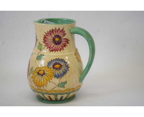 An Art Deco Woods Arabesque vase after a design by Charlotte Rhead19cm highGood condition