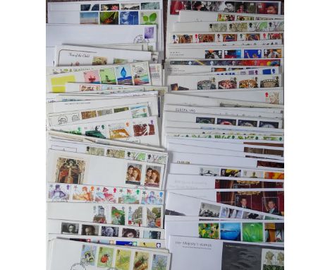 Great Britain, First Day Covers 1970's-2000's, including miniature sheets First Class commemorative sheets, etc [*100]