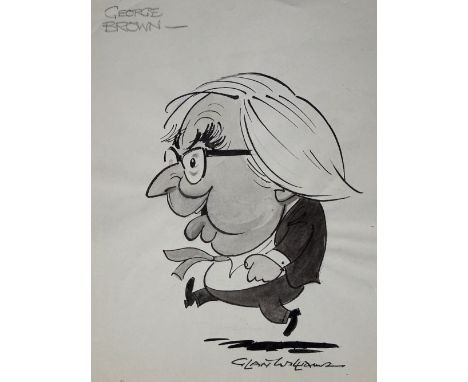 Williams, Glan, cartoonist  (1911 - 1986), original cartoons and caricatures, from 1976 to 1986 he was a contributor to the H