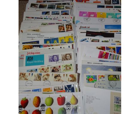 Great Britain, First Day Covers 1970's-2000's, including miniature sheets First Class commemorative sheets, etc [*100]