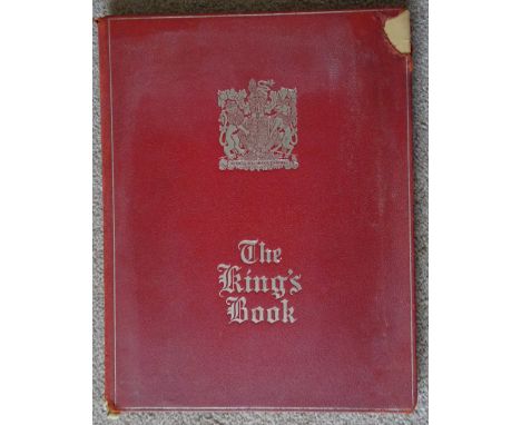 KING GEORGE V and QUEEN MARY, The King's Book, 1935, signed on the frontispiece, GEORGE R.I. 1910-1935, MARY  R, top right co