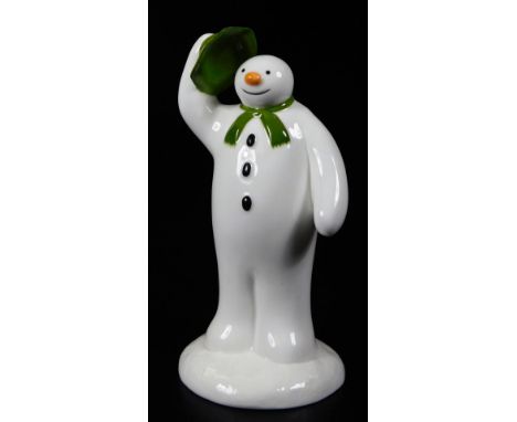 A Coalport Characters The Snowman figure, The Snowman, first edition, 14cm H.  (boxed)