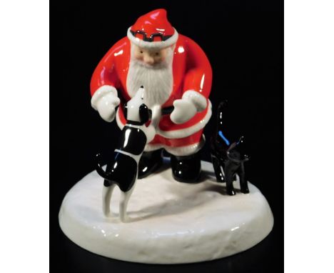 A Coalport Classics Raymond Briggs Father Christmas figure, My Best Friends, first edition, 14cm H.  (boxed with paperwork)