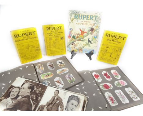 Tourtel (Mary).  Rupert to include Andy The Magic Toy Man, Andy's Pet Monkey, Rupert and More Adventures annual, various othe
