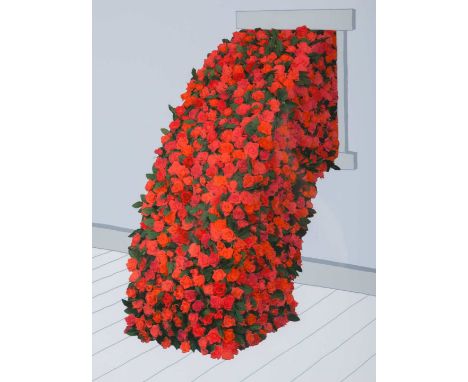 ‘Paper Roses’ (1985)No. 95 of a limited Edition of 150Signed, titeled, dated and numbered Silkscreen printTotal sheet size: 6