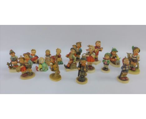 Sixteen Hummel and Goebel figures (16) 