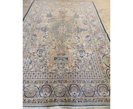 A Qum carpet, 319 x 212cm