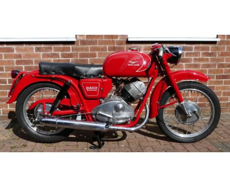 1959 Moto Guzzi Lodola Gran Turismo, 235 cc. Registration number 775 YUN (non transferrable). Frame number REF63. Engine numb
