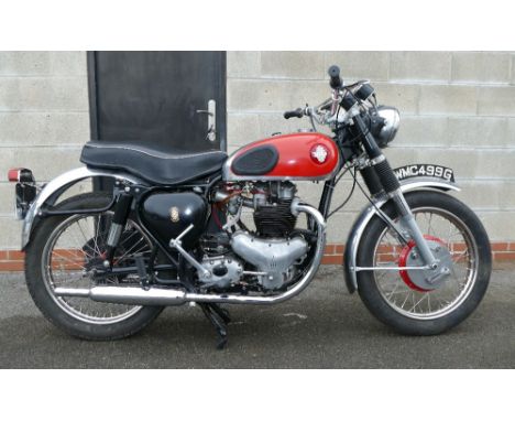 1969 (see text) BSA Super Rocket, 650 cc. Registration number WMC 499G. Frame number GA7 12860 (see text). Engine number DA10