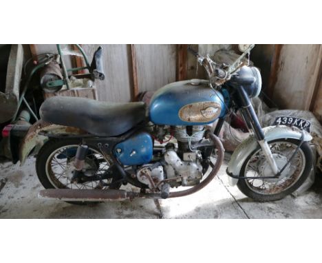 1960 Royal Enfield Bullet, 350 cc. Registration number 439 KKP (see text). Frame number 45088. Engine number 18269. The Bulle