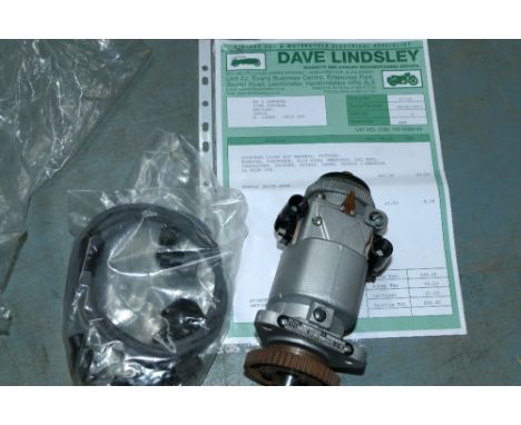 A Lucas K2F magneto, fully overhauled by Dave Lindsley, 09/05/11 with a receipt for œ558.