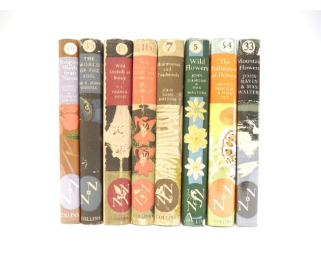 (New Naturalists), a collection of 8 assorted Collins New Naturalist series titles, of which 6 first editions, all original g