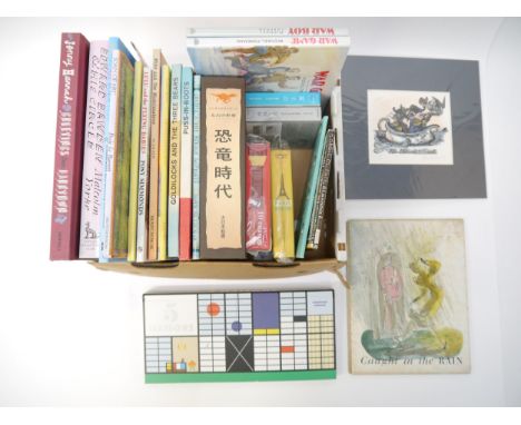 A collection of assorted illustrated/children's &amp; illustrated books (15) and pop-ups (8), including Posy Simmonds: 'Lulu 