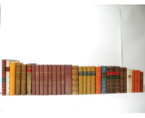 (Bindings, Literature), a collection of 33 volumes, including 'The Complete Works in Verse and Prose of Edmund Spenser', edit