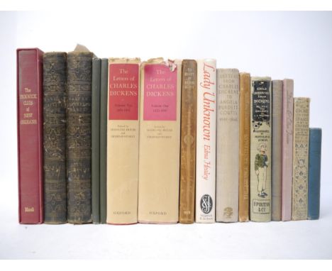 (Charles Dickens), A collection of 15 titles relating to, or by, Charles Dickens, many of which Dickens family association co