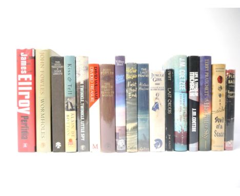 A collection of seventeen modern first editions etc, some signed, including J.M. Coetzee, 2 titles: 'Life &amp; Times of Mich