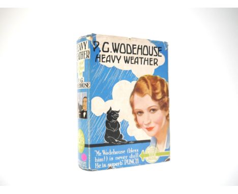 P.G. Wodehouse: 'Heavy Weather', London, Herbert Jenkins, 1933, 1st edition, 1st impression, original blue cloth with border 