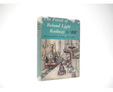 Denys Watkins-Pitchford "BB": 'The Forest of Boland Light Railway', London, Eyre &amp; Spottiswoode, 1955, 1st edition, colou