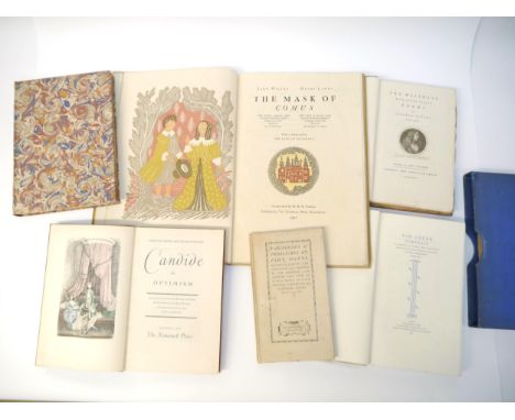 Six Nonesuch Press titles, including Mariette Lydis (illustrated); George Hamilton (edited): 'The Greek Portrait', London, No