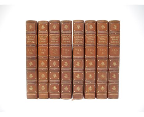 (Bumpus Binding), Edward Gibbon: 'The History of the Decline and Fall of the Roman Empire', London, John Murray, 1862, 8 volu