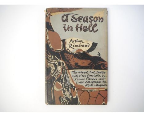 Arthur Rimbaud; Keith Vaughan (illustrated): 'A Season in Hell', London, John Lehmann Ltd, 1949, 1st edition, translated by N