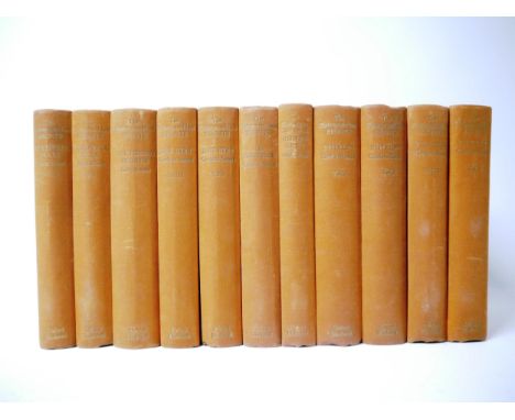 Brontë sisters (Charlotte, Emily &amp; Anne): 'The Shakespeare Head Bronte', Oxford, printed by the Shakespeare Head Press an