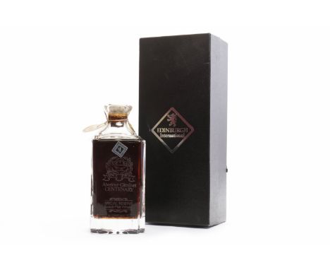 ABERLOUR-GLENLIVET CENTENARY SPECIAL RESERVEActive. Aberlour, Banffshire.Matured in cask no. 1599. 26 2/3 fl.oz., 80° proof, 