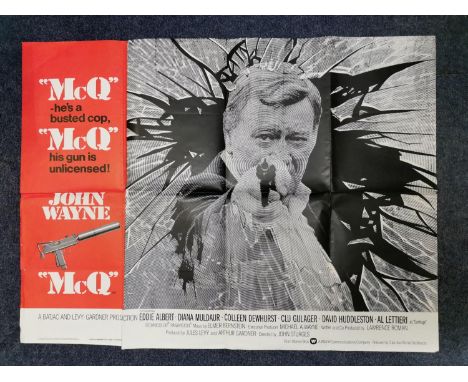 A collection of vintage movie posters, to include 'John Wayne McQ', 'Table for Five', 'International Velvet', 'California Sui