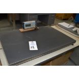 35 1/4 x 23 1/4 440 lb scale with digital read out, Adam equipment 2001 control