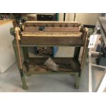 24" Manual Diacro Finger Shear on metal stand