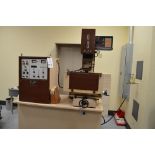 Elox small hole Plunge EDM Systems submersible EDM, Analam mini wizard DRO, benchtop model, 16 x 8